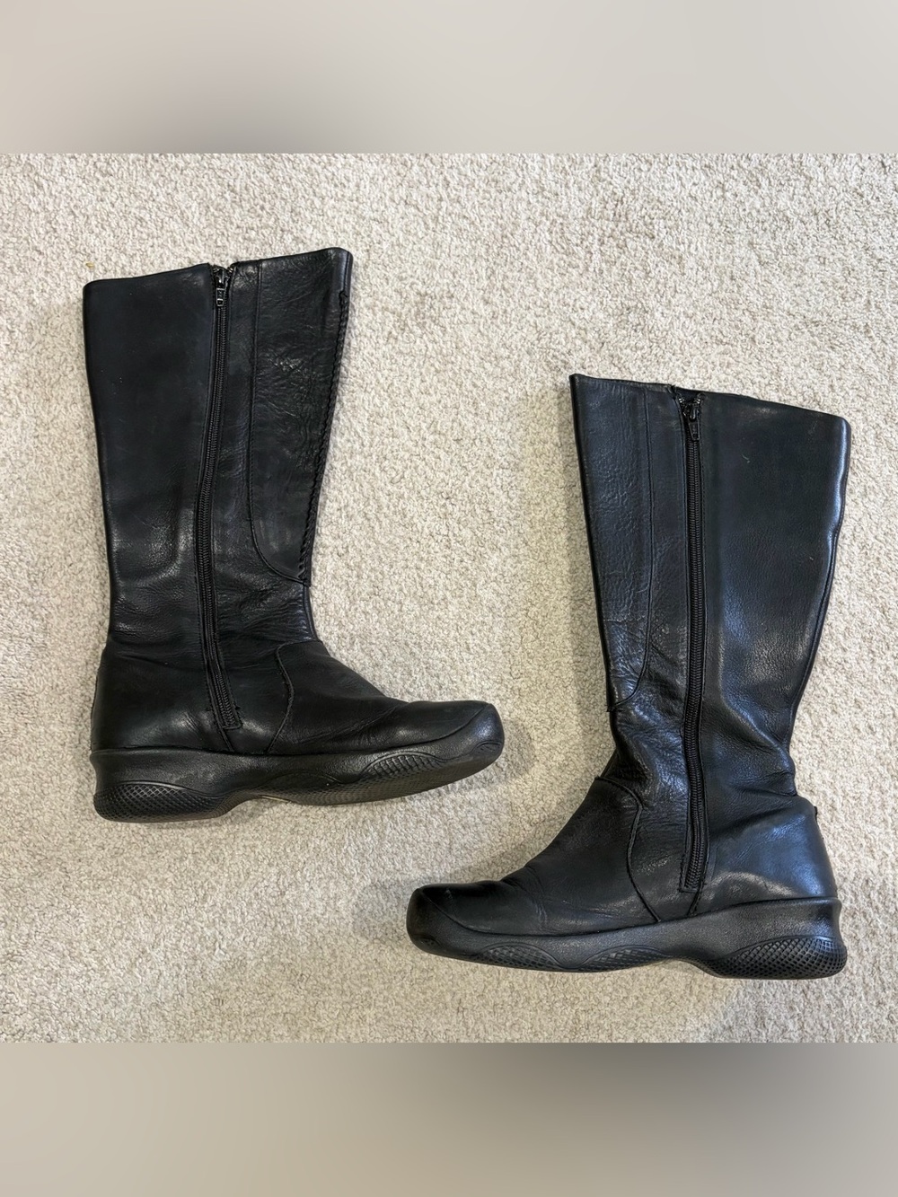 Keen Classic Mid-Calf Leather Boots, Women’s Black Size 8.5 Boots, Excellent Cnd